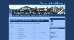 Desktop Screenshot of claremontroadrunners.co.uk